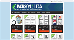 Desktop Screenshot of jackson4less.com